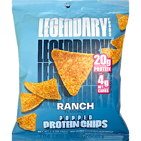 Popped Protein Chips - Ranch Flavoured